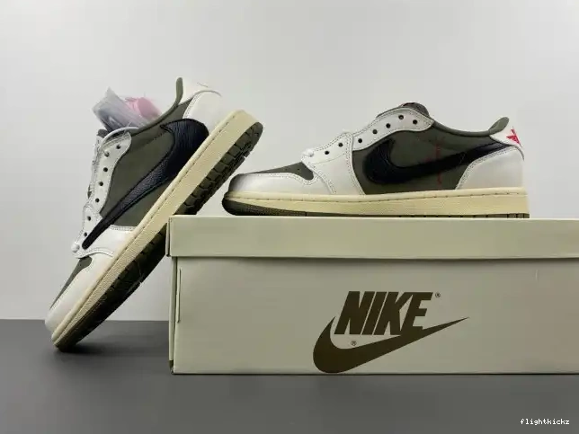 1 SCOTT OLIVE DM7866-200 OG JORDAN X MEDIUM LOW AIR TRAVIS 0607